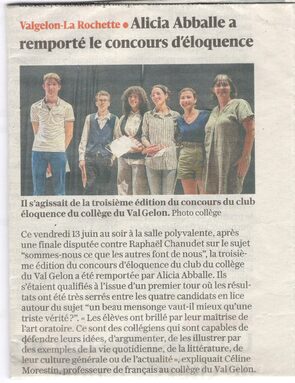 Dauphiné du 15/06/2025